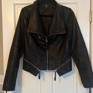 Lulu’s Faux Leather Jacket